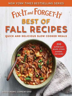 cover image of Fix-It and Forget-It Best of Fall Recipes